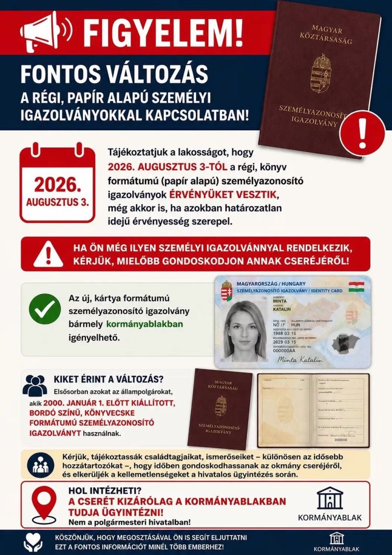 papir alapu szemelyi igazolvany